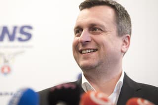 Chairman of the Slovak National Party (SNS) Andrej Danko.