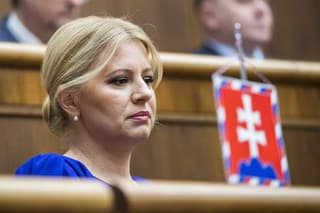 Prezidentka SR Zuzana Čaputová, ktorá vystúpila so správou o stave Slovenskej republiky pred poslancami Národnej rady (NR) SR v Bratislave v utorok 29. novembra 2022.