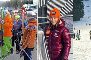  Zimnú sezónu v Jasnej otvorila lyžiarska hviezda Petra Vlhová.