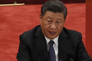  Na archívnej snímke z 23. októbra 2020 čínsky prezident Si Ťin-pching