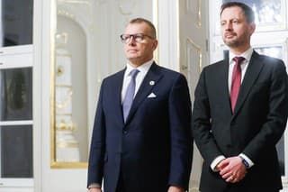 Boris Kollár a Eduard Heger na stretnutí s prezidentkou Zuzanou Čaputovou.