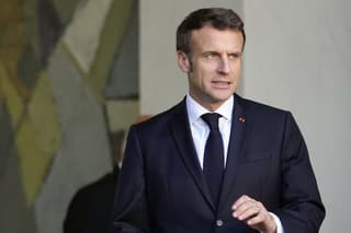 Francúzsky prezident Emmanuel Macron.