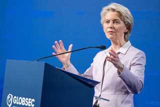 Predsedníčka Európskej komisie (EK) Ursula von der Leyenová.