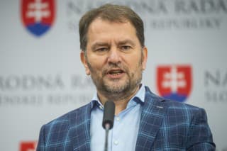 Na snímke dočasne poverený podpredseda vlády a minister financií SR Igor Matovič (OĽANO). 