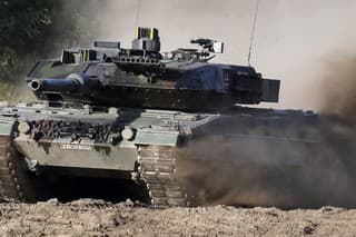 Ukrajinci majú záujem o nemecké tanky Leopard (ilustračné foto).