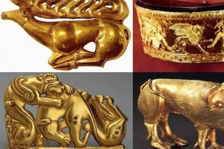 Skýtsky zlatý poklad pochádzajúci z Krymu má 2-tisíc rokov.