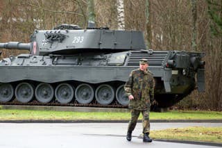 Nemecký tank Leopard 1 (ilustračné foto).