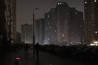 Elektrická sieť v Kyjeve je takmer úplne zničená.