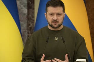 Ukrajinský prezident Volodymyr Zelenskyj.