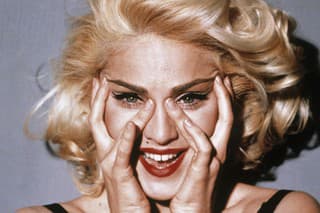 Speváčka Madonna v roku 1991.