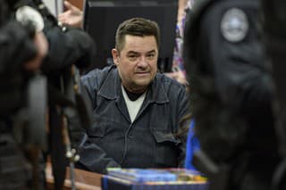 Marian Kočner počas pojednávania v prípade vraždy Jána Kuciaka, Martiny Kušnírovej a aj v kauze prípravy vrážd prokurátorov.