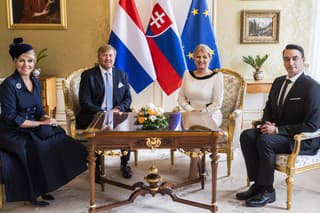 Prezidentka SR Zuzana Čaputová privítala na Slovensku holandského kráľa Viliama Alexandra s kráľovnou Maximou.