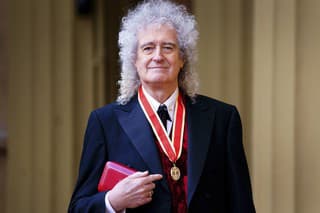Hudobník Brian May bol povýšený do šľachtického stavu.