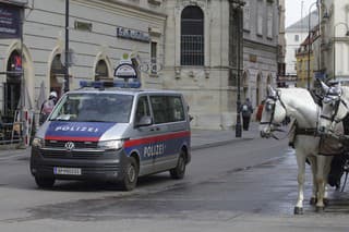 Hliadky polície vo Viedni boli zintenzívnené (ilustračné foto).