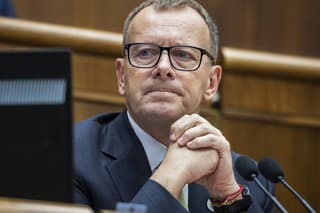 Na snímke predseda NRSR Boris Kollár (Sme rodina).