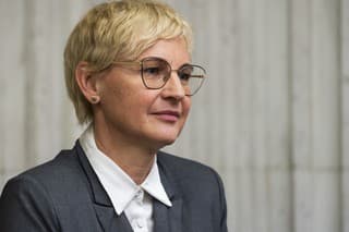 Na snímke koaličná poslankyňa Mária Šofranko (OĽANO).