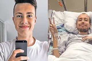 Motorkár Adam (24) sa v nemocnici začal pomaly uzdravovať.