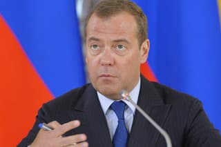 Zástupca predsedu ruskej Bezpečnostnej rady Dmitrij Medvedev.