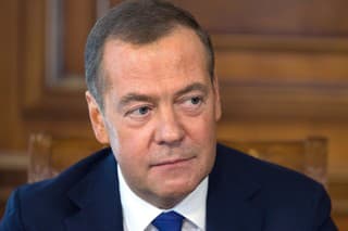 Bývalý ruský prezident a terajší podpredseda ruskej Rady bezpečnosti Dmitrij Medvedev