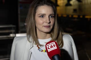 Premiéra seriálu TV Markíza Klamstvo, na snímke Monika Horváthová.