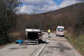 Havária, ku ktorej došlo v sobotu dopoludnia na ceste medzi obcami Rákoš a Rákošská Baňa, si vyžiadala život 18-ročnej spolujazdkyne.