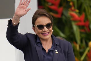 Na archívnej snímke zo 7. augusta 2022 honduraská prezidentka Xiomara Castrová.