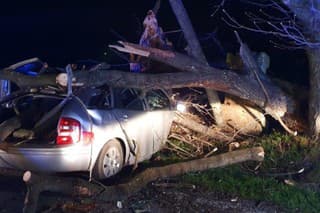 Medzi obcami Budmerice a Báhoň zahynul po náraze do stromu 25-ročný vodič