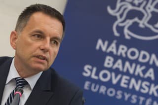 Guvernér Národnej banky Slovenska Peter Kažimír