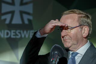 Na archívnej snímke z 30. marca 2023 nemecký minister obrany Boris Pistorius.