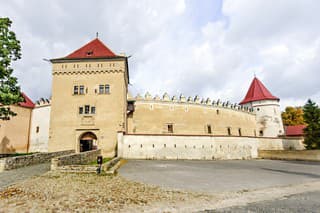 Kežmarský hrad postavili v 14. - 15. storočí.