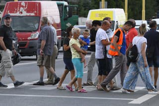Blokádou cesty medzi Prešovom a Svidníkom chcú poukázať na potrebu R4.
