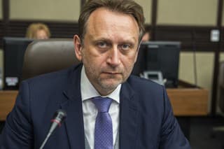 Na snímke dočasne poverený minister pôdohospodárstva a rozvoja vidieka SR Samuel Vlčan.