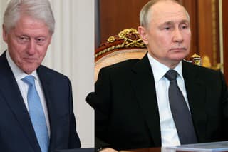 Vladimir Putin a Bill Clinton. 