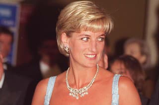 Diana mala náhrdelník na jej poslednom oficiálnom podujatí.