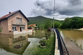 Chorvátsko sa pripravuje na ďalší dážď a riziko záplav