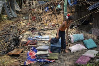 Cyklón Mocha si v Barme vyžiadal podľa odhadov stovky mŕtvych.
