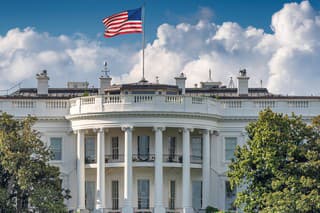 Biely dom vo Washingtone, sídlo amerického prezidenta.
