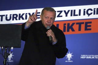 Turecký prezident a prezidentský kandidát Recep Tayyip Erdogan.