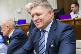Na snímke poslanec Národnej rady Slovenskej republiky (NR SR) Robert Fico (Smer-SD).