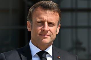 Francouzský prezident Emmanuel Macron 
