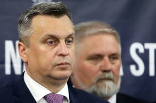Na snímke predseda mimoparlamentnej Slovenskej národnej strany (SNS) Andrej Danko.