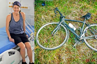 Z bicykla spadla do jarku, kde niekoľko hodín ležala v bezvedomí.