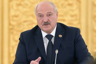 Bieloruský líder Alexandr Lukašenko.