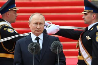 Prejav ruského prezidenta Vladimira Putina v Kremli v Moskve, 27. júna.