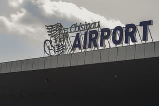 Letisko v moldavskom Kišiňove.