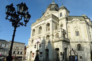 Historická budova Štátneho divadla Košice.