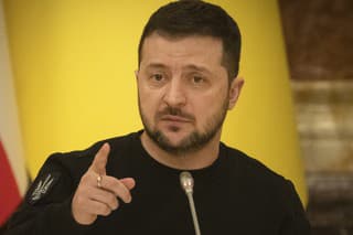 Ukrajinský prezident Volodymyr Zelenskyj.