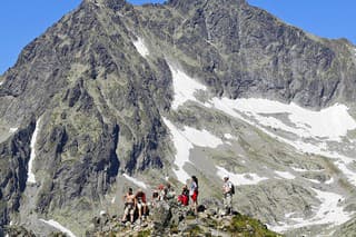 Hrebeň Ľadových štítov (2 627 m n. m.)