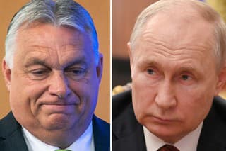 VIktor Orbán a Vladimir Putin