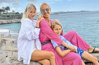 Zuzana Belohorcová so svojimi deťmi.